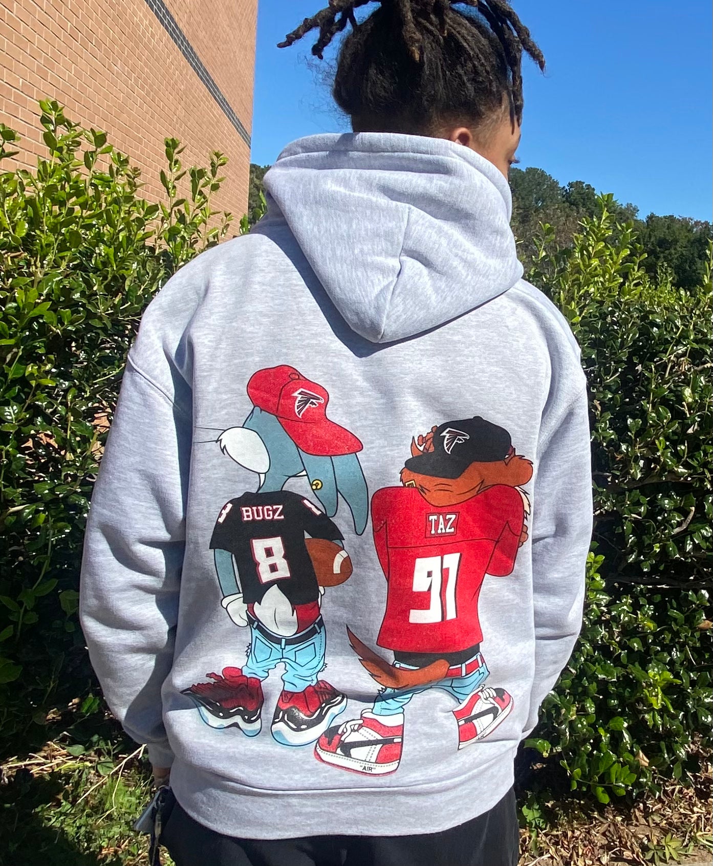 Taz & Bugz Front & Back ATL Hoodie