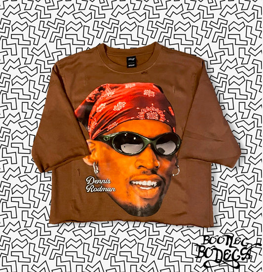 Dennis Rodman Cropped Sweatshirt